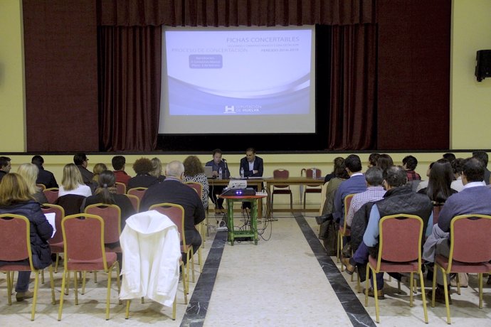 Presentación de servicios concertados en Andévalo y Costa