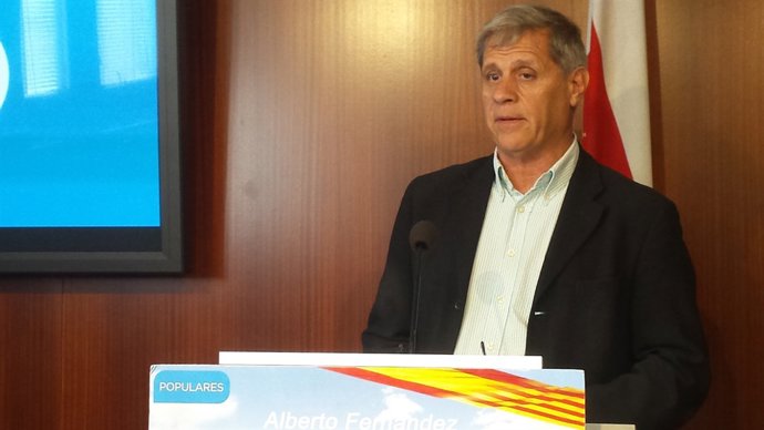 El líder del PP a Barcelona, Alberto Fernández