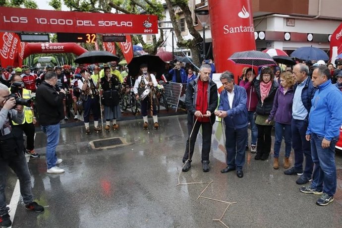 Revilla, en los 10.000 de El Soplao 