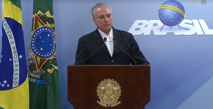 El president brasiler, Michel Témer