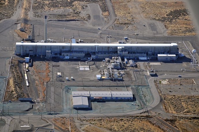 La planta nuclear de Hanford, en el estado de Washington.