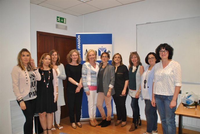 Junta de la Asociación Aragonesa de Mujeres Empresarias y Profesionales