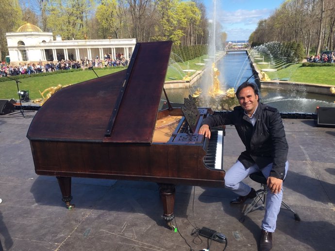 El pianista gaditano Manolo Carrasco