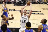 Los Spurs de Pau Gasol vuelven a caer y los Warriors se quedan a un triunfo de la final
