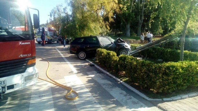 El turismo quedo dañado por el impacto