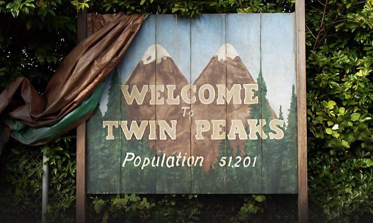 Twin Peaks posavasos en caja de regalo inspirado por David Lynch de la Classic Serie de televisión. 
