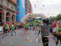 Alrededor de 3.000 personas participan en la III Carrera de la Familia, con los niños de FARO como protagonistas