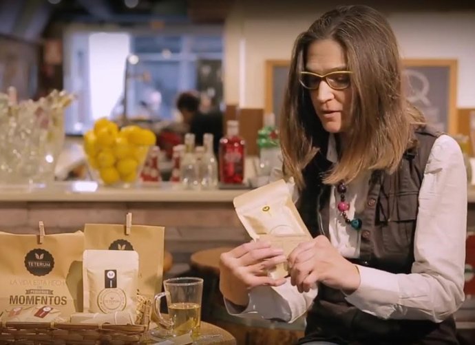 Patrícia Pólvora, CEO i cofundadora de l'empresa de tes gourmet Teterum