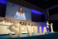 El PP de Sevilla arranca su congreso con apelaciones a ser una "familia" unida, con "un único proyecto"