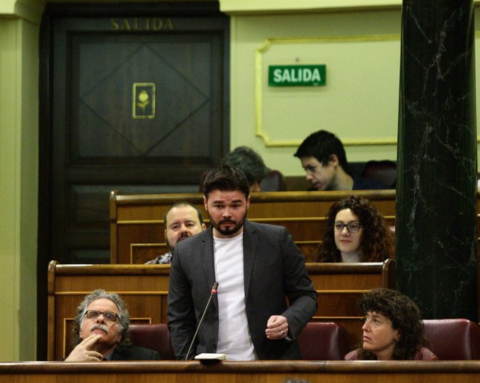  Gabriel Rufián, diputat d'Esquerra