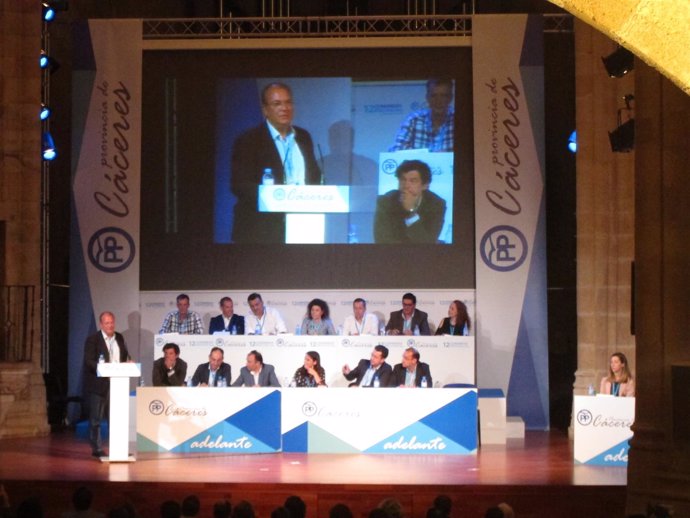 Monago en el XII Congreso Provincial del PP en Cáceres                  