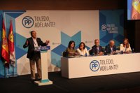 Gregorio, elegido nuevo presidente provincial del PP en Toledo con el 96,82% de los votos