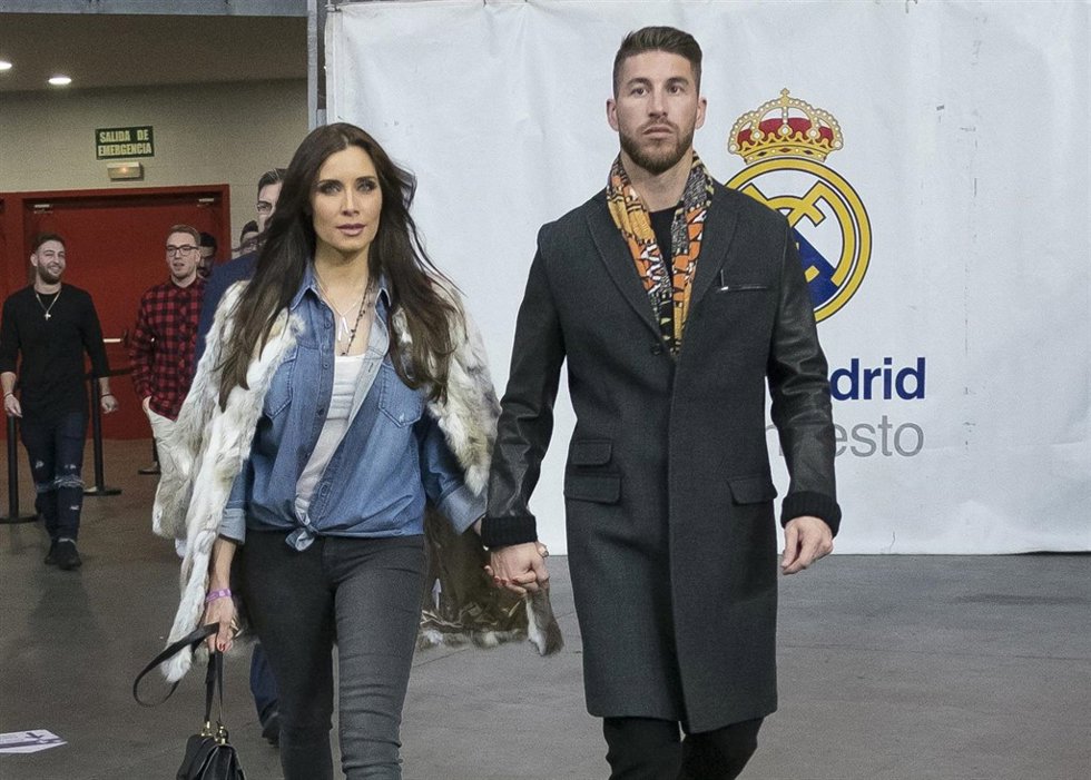Sergio Ramos y Pilar Rubio/Cordon Press