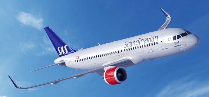 Avión de la compañía SAS