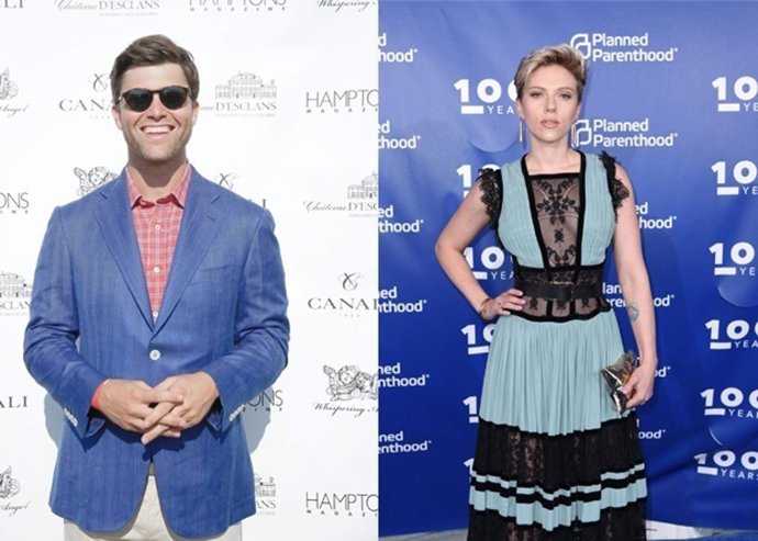 Scarlett Johansson y Colin Jost/Cordon press