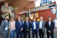La Junta incentiva a los astilleros Mario López con unos 200.000 euros para una nueva nave de reparación de buques