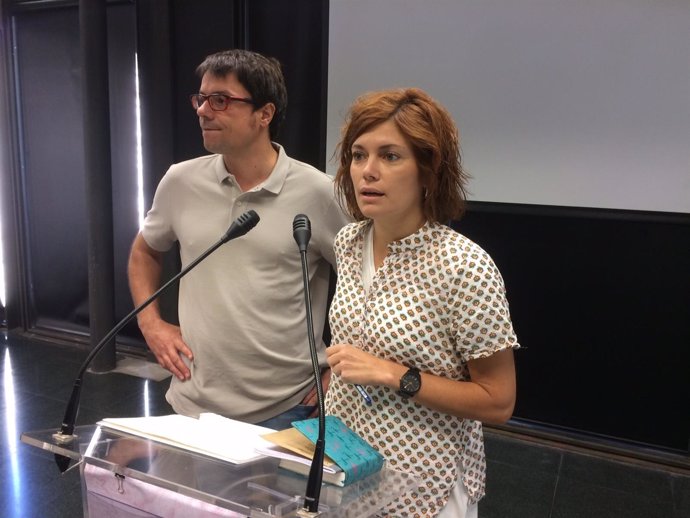 Xavi Matilla, Elisenda Alamany (Catalunya en Comú)