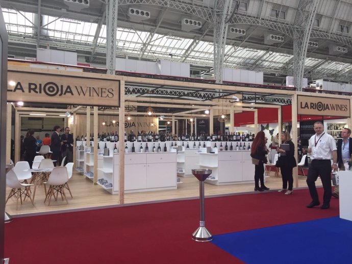 Stand de La Rioja en London Wine