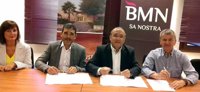 BMN-Sa Nostra acuerda dar apoyo financiero a las Asociaciones Empresariales de la madera y del metal de Baleares