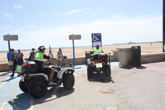 Campaña de playas de Seguridad Ciudadana