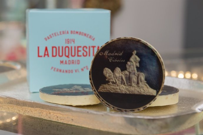 Galletas de chocolate de La Duquesita regaladas al Real Madrid