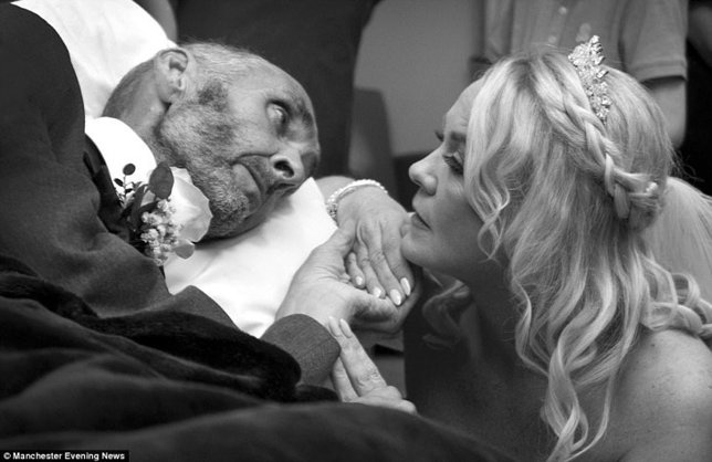 El amor puede con todo: un enfermo de cáncer en estado terminal logra su sueño d