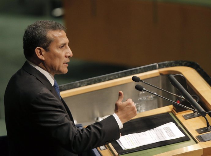 Ollanta Humala habla en la ONU