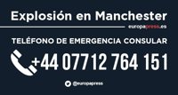 Embajada de España en Reino Unido recuerda el teléfono de emergencia consular tras el incidente de Manchester