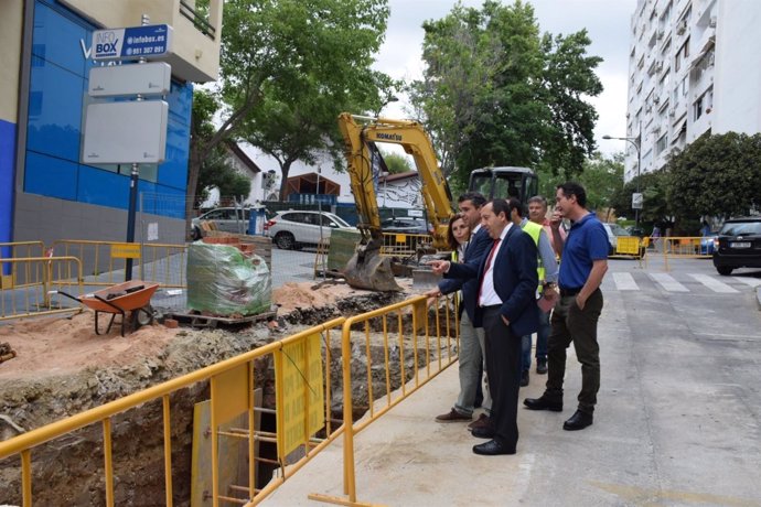 Obras saneamiento marbella junta andalucía ruiz espejo bernal calvario