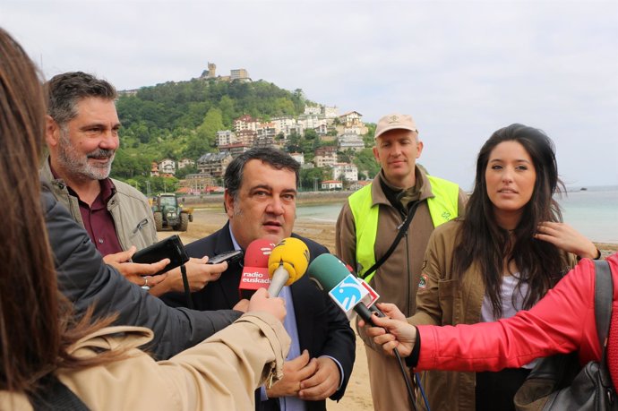 Ernesto Gasco en Ondarreta.