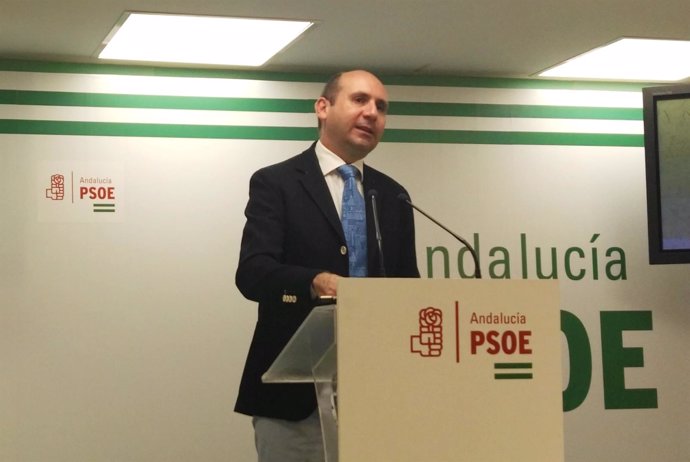 El secretario de Política Institucional del PSOE-A, Francisco Conejo