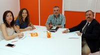 Gestores energéticos de Andalucía se reúnen con Ciudadanos para conocer las demandas del colectivo profesional