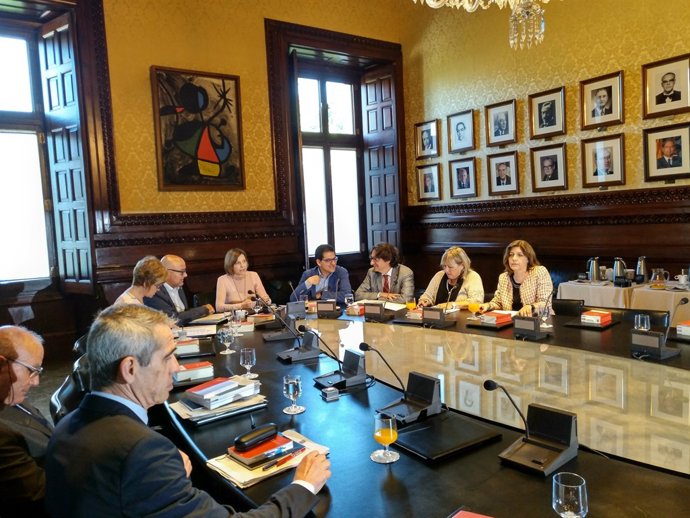 Reunió de l'Mesa  del Parlament