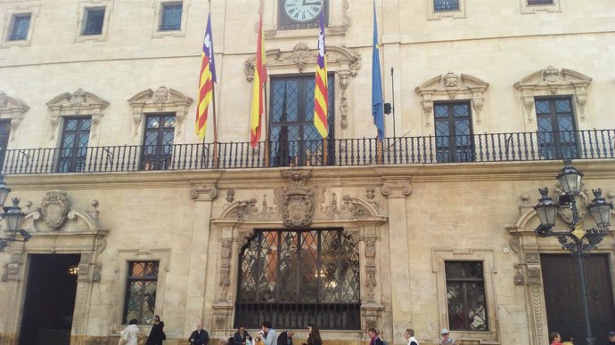 Fachada del Ayuntamiento de Palma