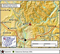 Laza (Ourense) registra un terremoto de 3,1 grados