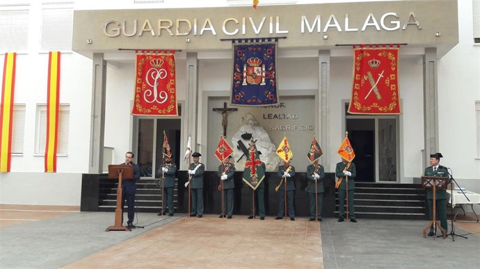 Briones 173 aniversario guardia civil málaga subdelegado gobierno
