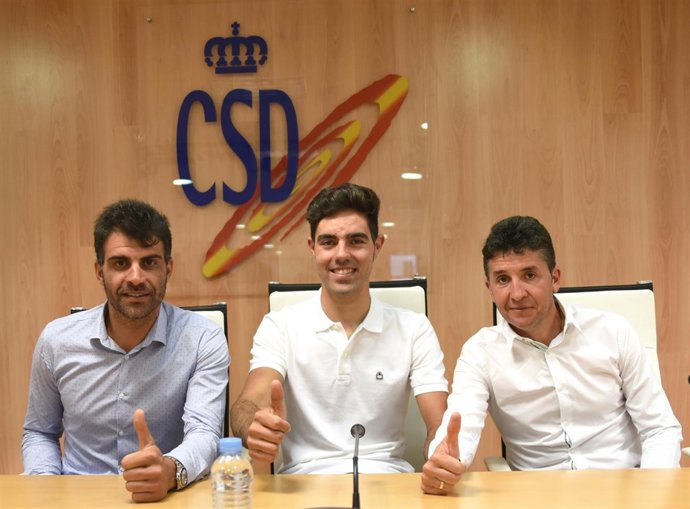 Oscar Pereiro, Alfonso Cabello y Carlos Sastre