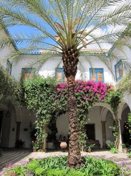 Patio de Recibo del Palacio de Viana de Córdoba, que da nombre a la Fundación