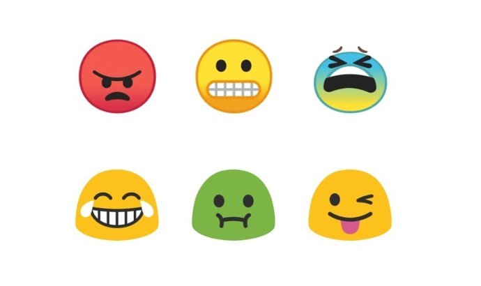 Nous emojis de Google