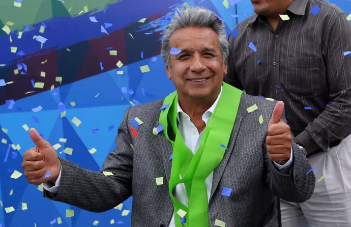 El presidente electo de Ecuador, Lenín Moreno