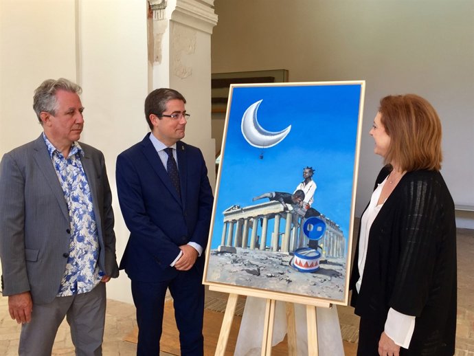 Charris diseña el cartel de 'El Día y La Noche de los Museos de Murcia'