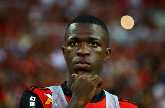  El Jugador Brasileño Del Flamengo Vinicius Junior