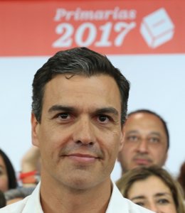 Intervención de Pedro Sánchez tras ganar las primarias