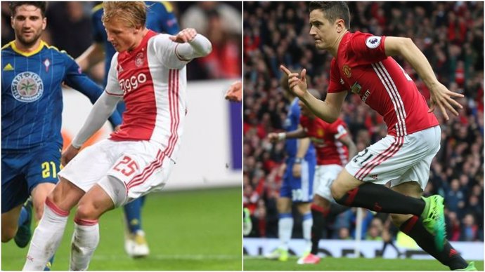 Ajax y Manchester United se enfrentan por la Europa League