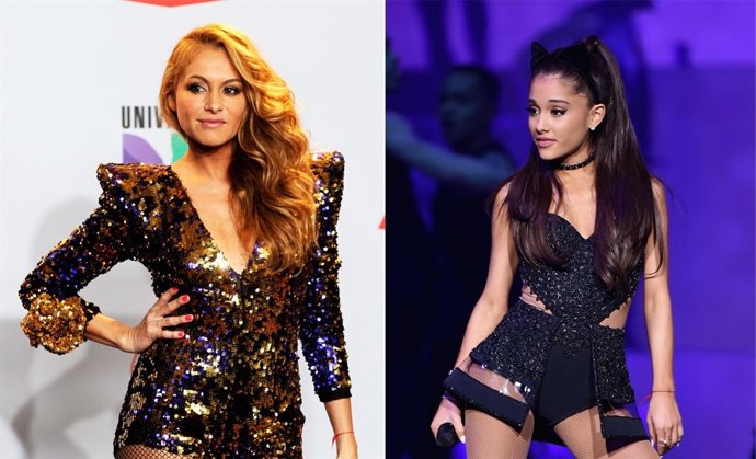 Paulina rubio y ariana grande