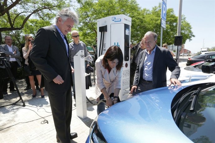 El AMB abre un punto de recarga rápida de vehículos eléctricos en Gavà
