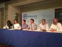 El PP balear aprueba el nuevo organigrama directivo con 11 adjuntos a la presidencia y 12 vicepresidentes ejecutivos