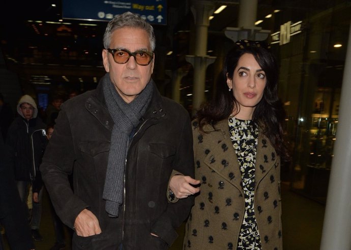 George Clooney y Amal Clooney/Cordon Press