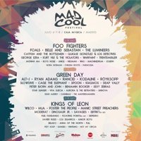 Horarios del Mad Cool Festival 2017