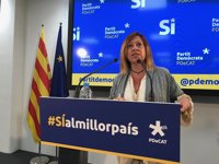 AV.- PDeCAT empezará el jueves 1 su campaña del 'sí' para "convencer" a 200.000 indecisos